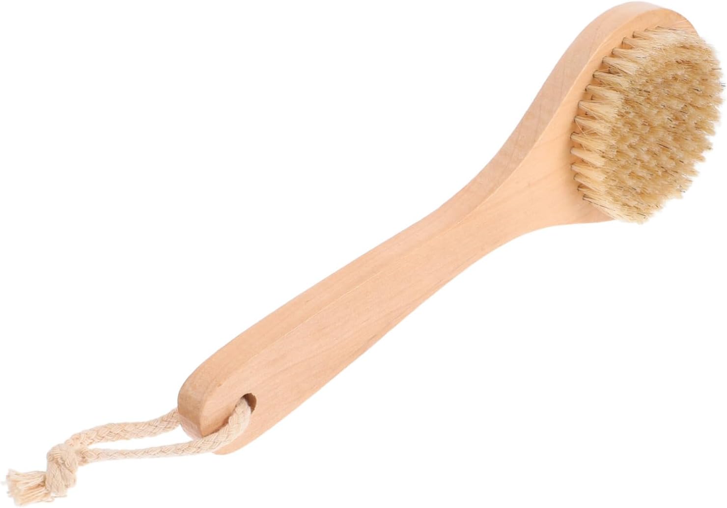 Beach Sand Remover Brush Beech Boar Bristles Sand Cleaner for Outdoor Activities Efficient Sand Removal Tool for Surfing Camping and More