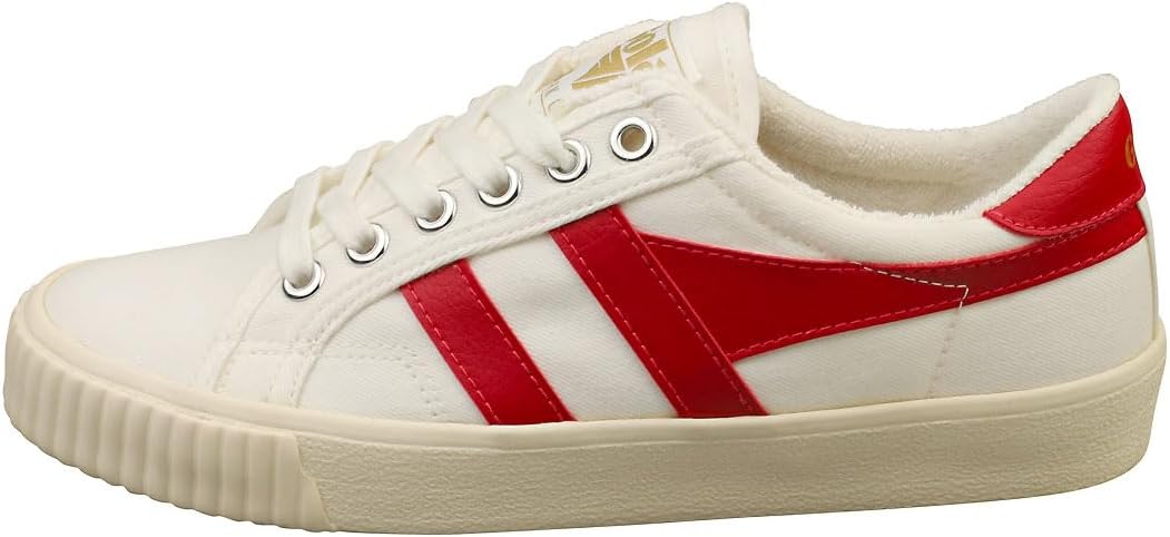 Gola Women's Tennis Mark Cox Off-White/Raspberry 5 Medium