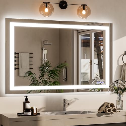 VooBang Large LED Bathroom Mirror 30 x 55 inches -