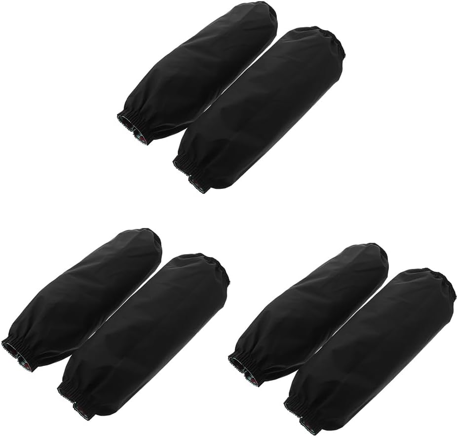 OUNONA 3pairs Oil Oversleeves Creative Kitchen Arm Sleeves for Cooking and Cleaning Restaurants Hairdressing and Daily Housework