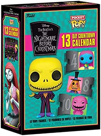 Funko POP Christmas Advent Calendar: Nightmare Before Christmas With 13 Days of Surprise Vibrantly Coloured Pocket POP! Figurine Toys Ideal Holiday Advent Calendar Xmas Surprise Gift 63959