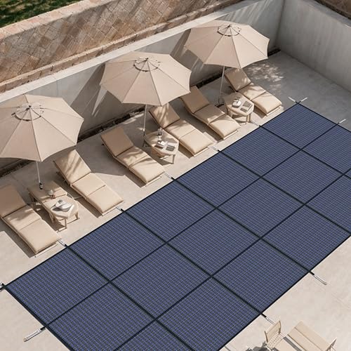 Inground Pool Safety Cover Heavy-Duty Winter Protection