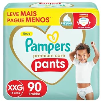 Pampers Fralda Pants Premium Care Xxg 90 Unidades