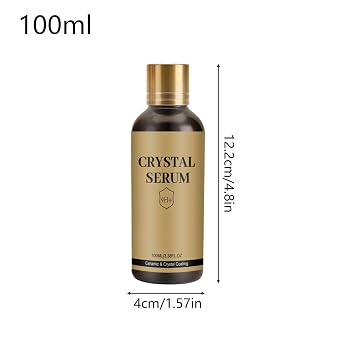 Crystal Serums for Cars, 2X100ML Graphenes Ceramic Coating Car Spray, Quick Dry Car Polishes Scratch Remover Kit with Cloth, 9H Long Lasting Cars Ceramic Coating Spray Agent for Shine and Protection