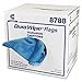 Chix 8788 Durawipe General Purpose Towels, 12 X 12, Blue, 250/Carton