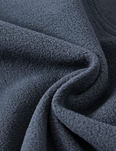 Rdruko Men's Fleece Jacket Full Zip Waterproof Outdoor Work Winter Snow Softshell Jacket(Army Green, CA XL) - Image 6