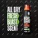 Right Guard Xtreme Defense Antiperspirant & Deodorant Spray, 5-in-1 Protection Dry Spray Deodorant For Men, Blocks Sweat 2X Longer, 72-Hour Odor Control, Fresh Blast Scent, 3.8 oz. (3 count)