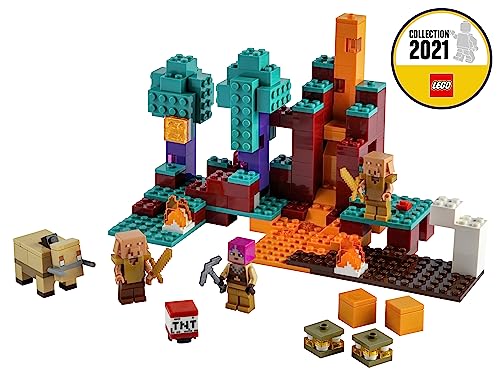 21168 Minecraft La Warped Forest - Lego - Immagine 4