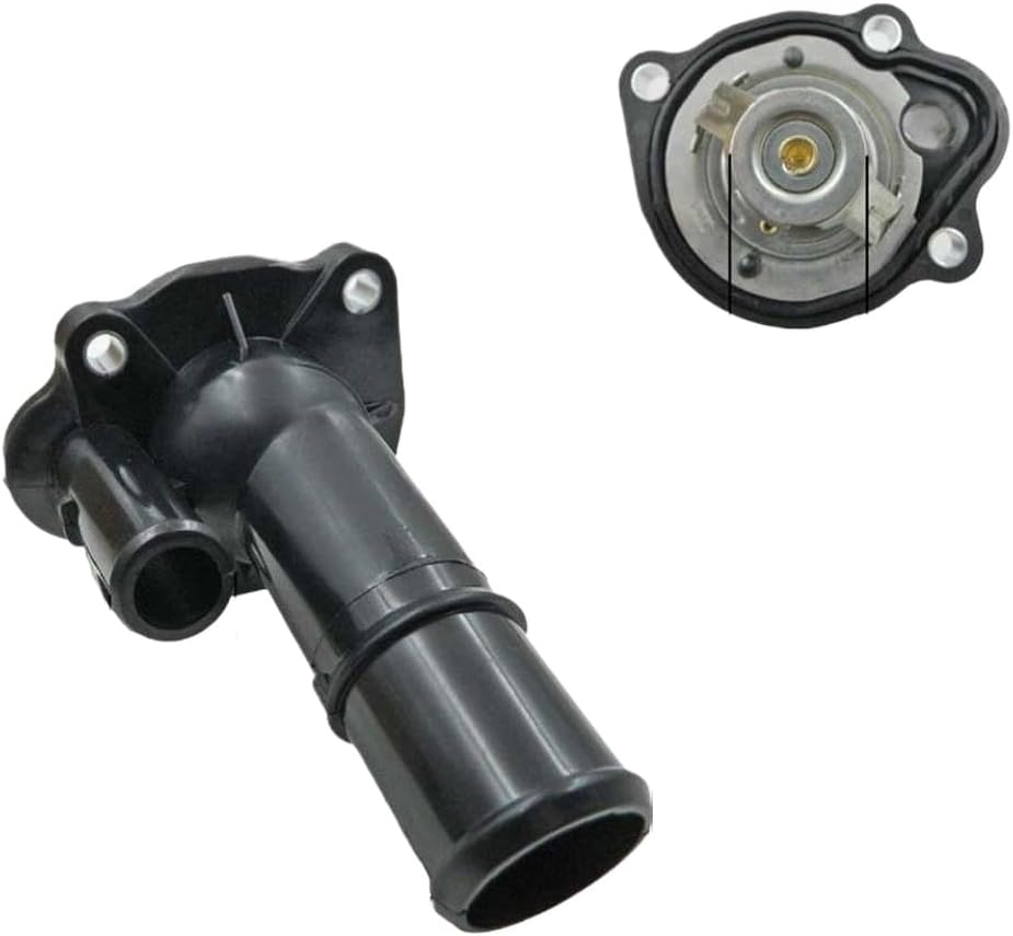 Engine Coolant Thermostat Housing Assembly 902-682 1476110 Compatible With Fusion Focus Taurus Explorer 2.0L 2013-2018