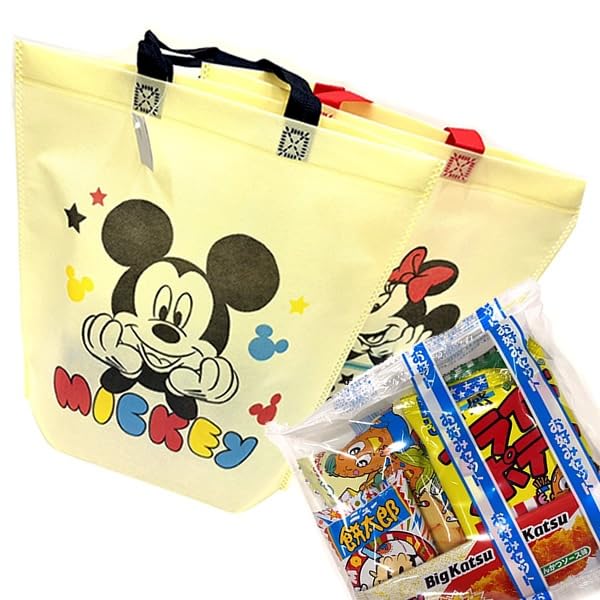 Amazon.co.jp: 新ミッキーフレンズトートバッグお菓子詰め合わせ【4