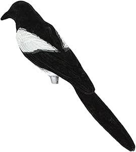 ZAS-4 X Épouvantail Corbeau Figurine Leurre Chasse Jardin Statuette