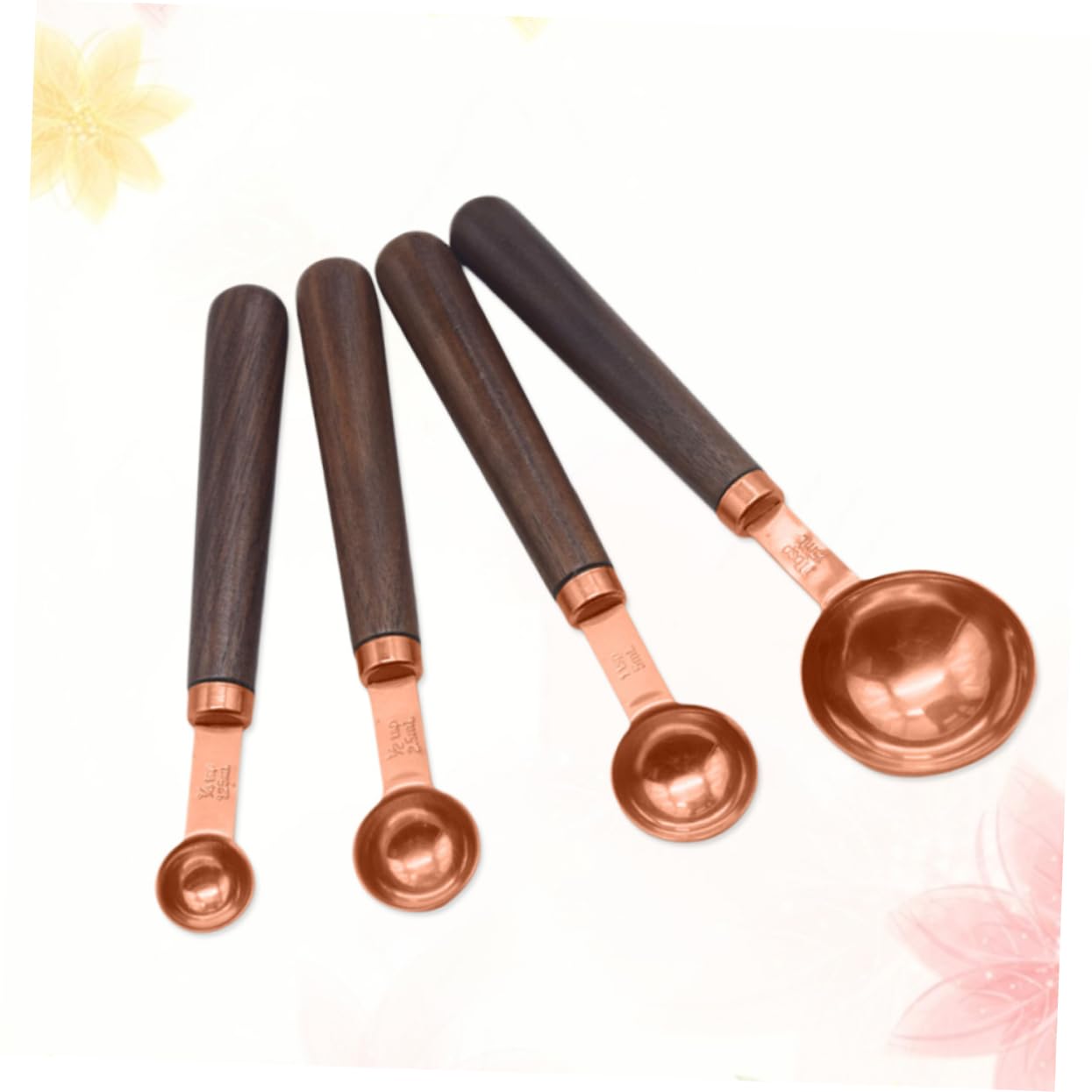12 Pièces cuillere doseuse Acier inoxydable outil de cuisson à manche à mesurer