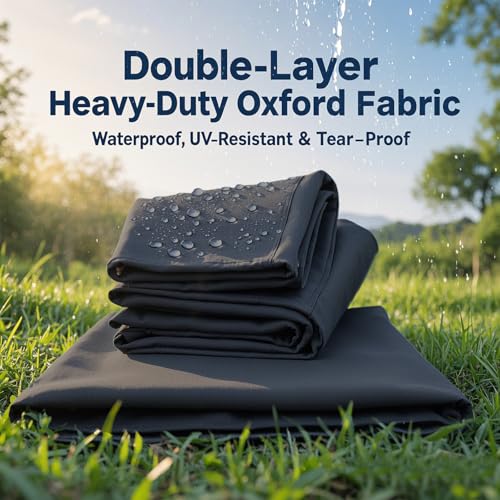 VeyoStories Bucket Truck Cover - Easy to use, Tear-resistant, with Elasticated Cord Buckle, Fits 1 Man Vinyl Bucket 28" x 28" Edge to Edge, Bucket Truck Accessories. (Cover Only) by VeyoStories - Image 3