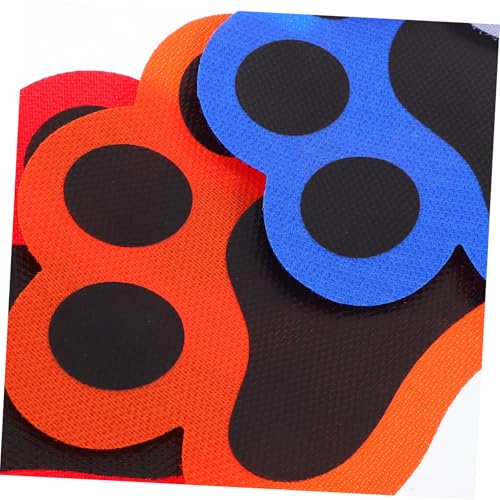 Marqueurs de sol réutilisables en nylon résistant avec design patte de chat - 3