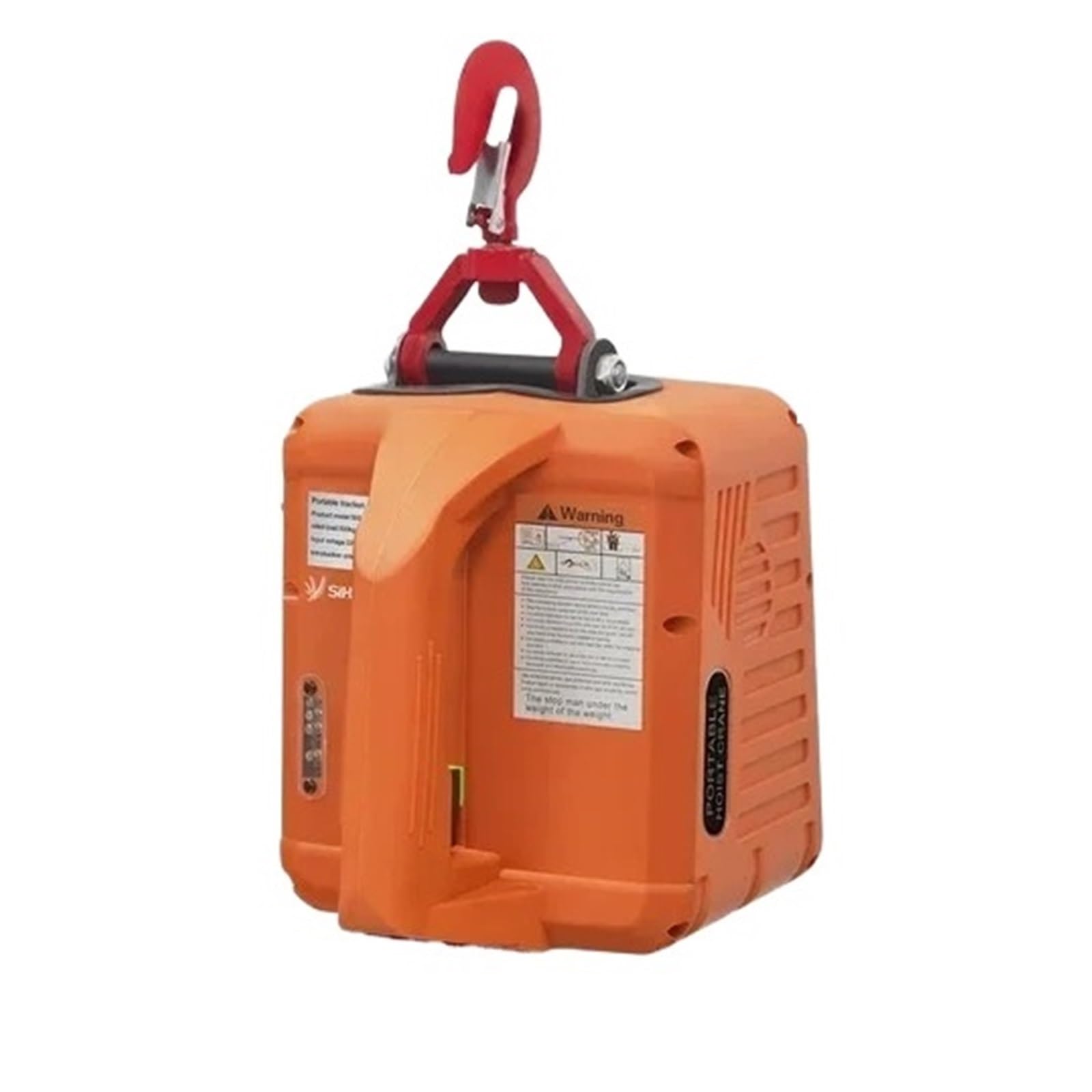Wciągnik elektryczny Wciągnik łańcuchowy Wciągnik elektryczny 440LBS-2200LBS | Przenośny dźwig do użytku domowego z wciągarką i sterowaniem bezprzewodowym/przewodowym(1100LBS Remote)