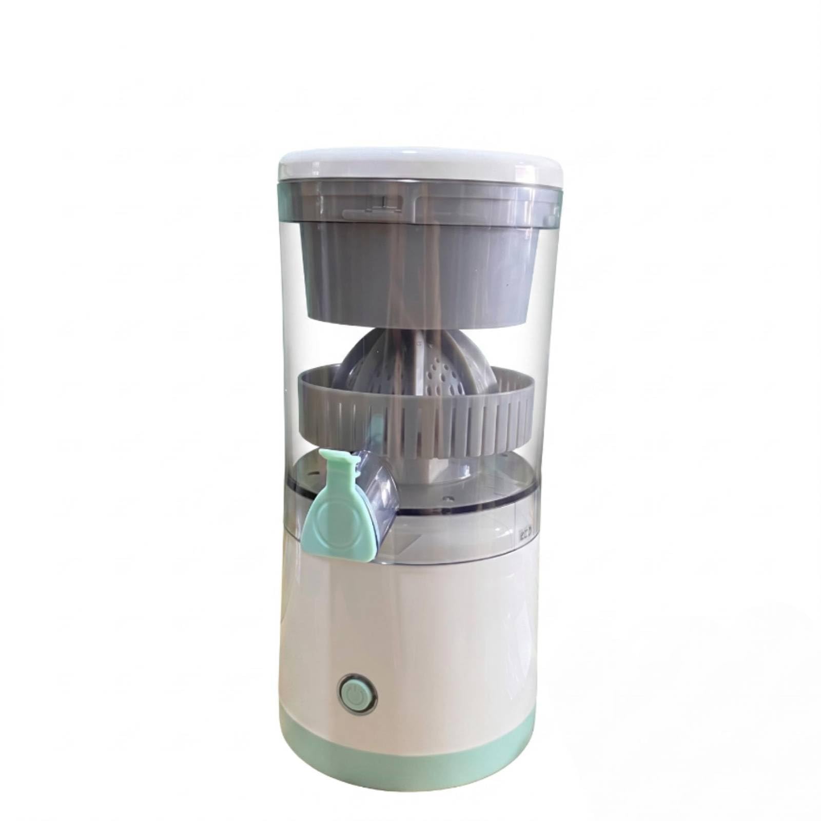 Compact Portable Citrus Juicer Transparent Chamber Cordless Juicer Cup Handheld Style Portable Lemon Press Ribbed Cone, 7.4V 2400mah | Home & Garden | Kitchen Dining & Bar-image-28