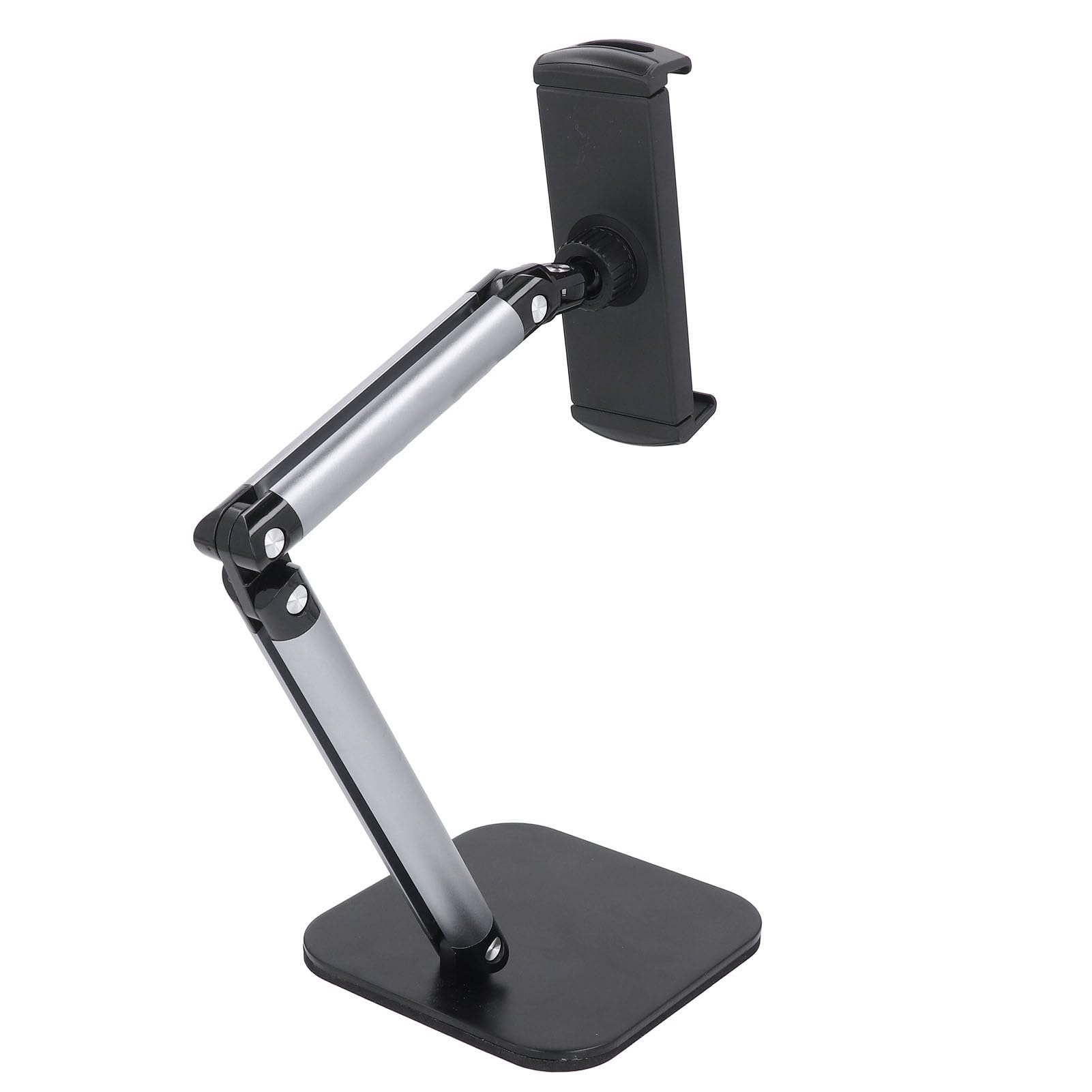 Supporto per Cellulare Compatibile con Telefoni e Tablet con Display da 4,7 a 12,9 Pollici, Supporto per Telefono Pieghevole con Rotazione a 360 Gradi, Altezza Regolabile, per Ufficio,