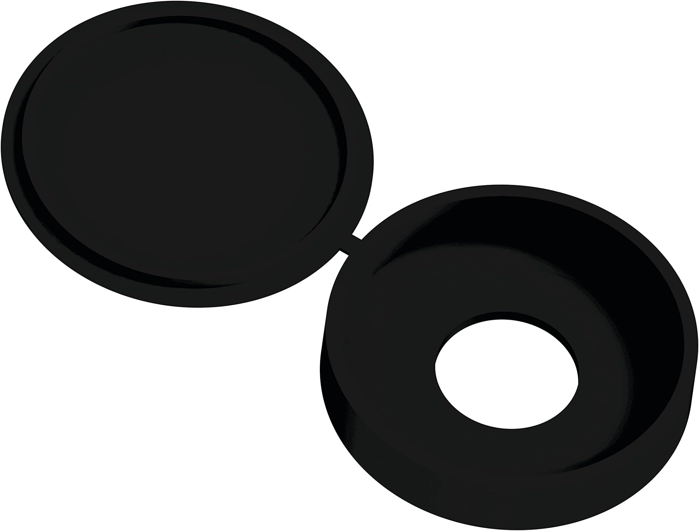 Decorative Screen Panel Fastener Kit (12PK), Black