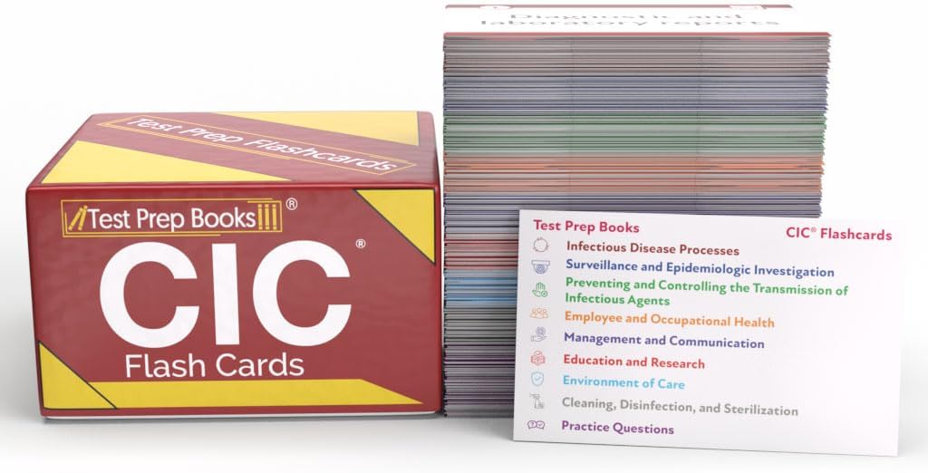 CIC Study Cards 2026-2027: Exam Prep and Practice Test Questions for the CBIC CIC Certification [Full Color Cards]