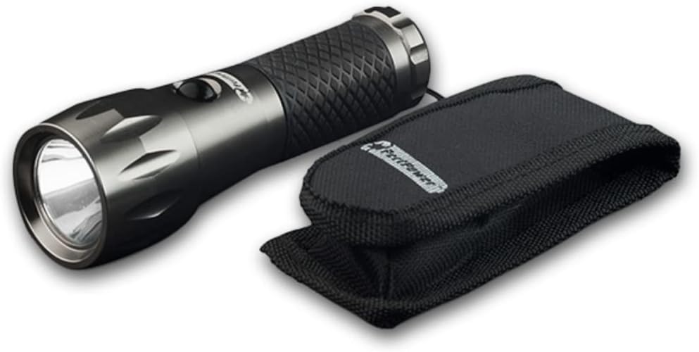 GoGreen Power GG-113-01-3T 3 Watt Tactical LED Flashlight w/ Belt Pouch