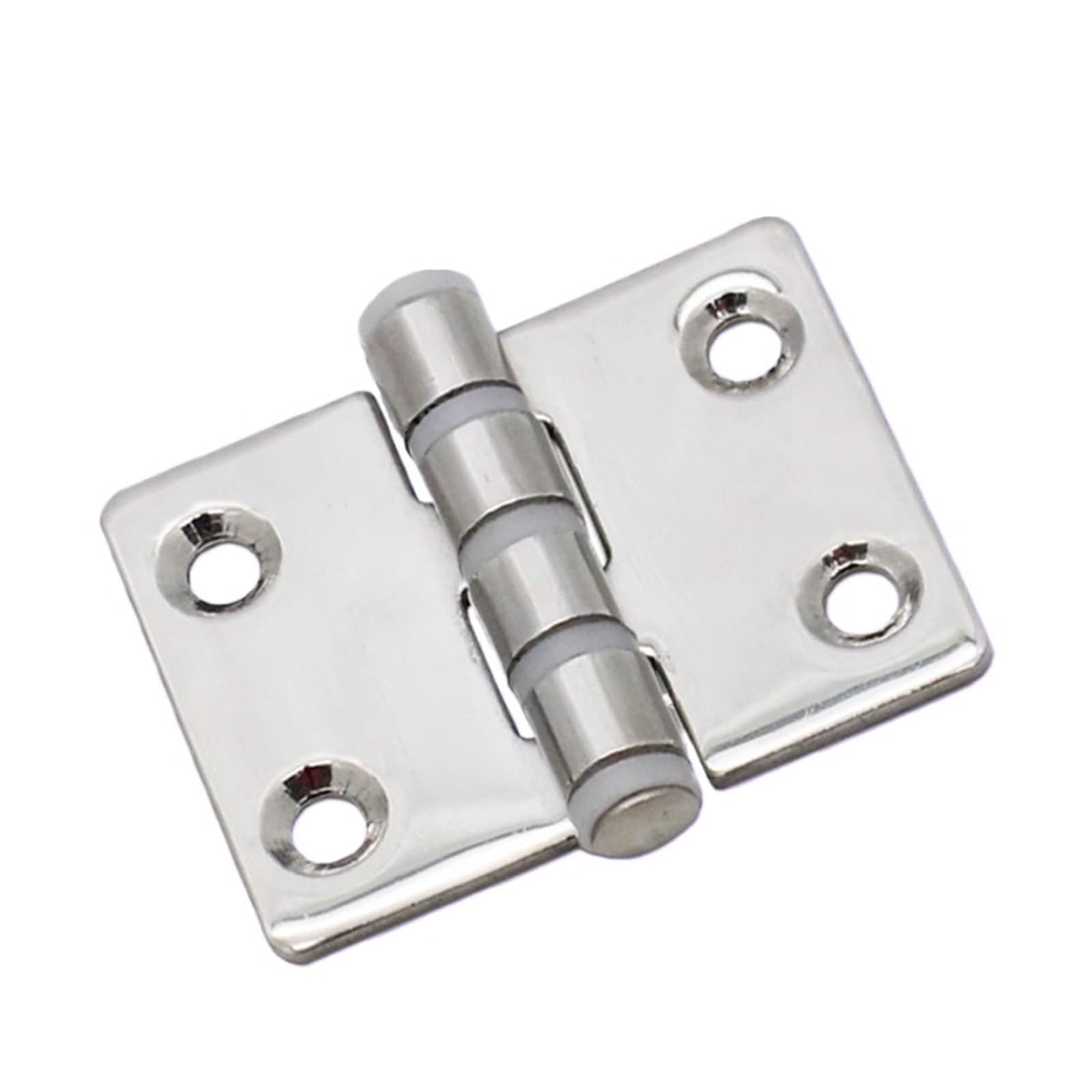 Charnières pliantes silencieuses XG021-002 en inox pour portes d'armoire