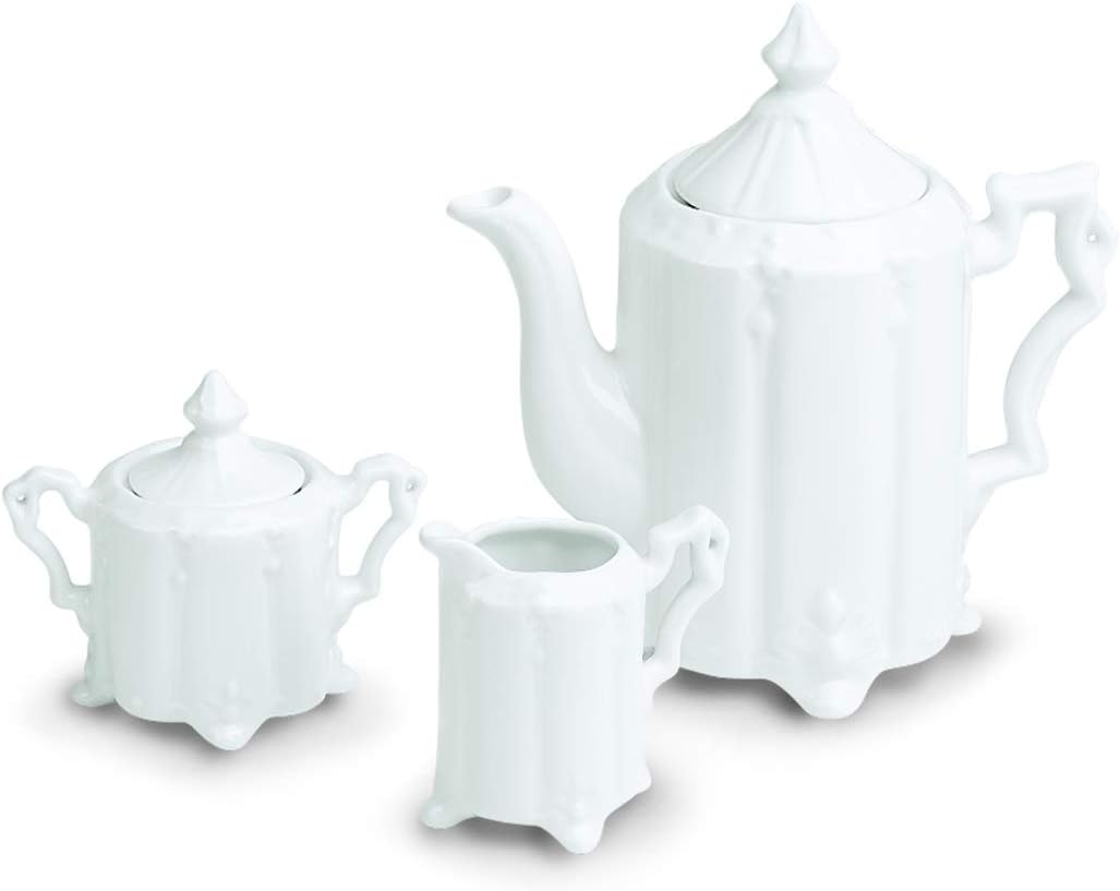 3 pc. Footed Tea Set, 34 oz.