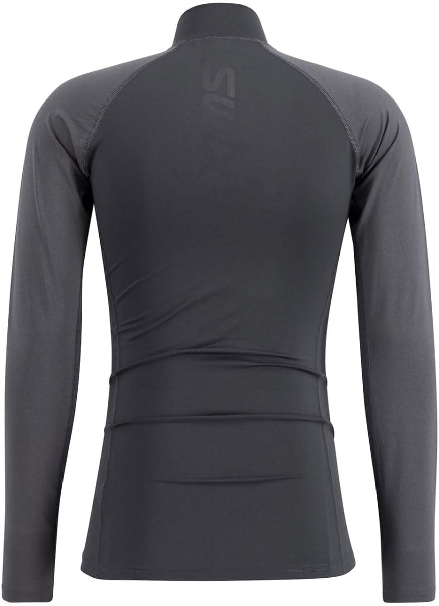 Swix Men's Racex Dry Half Zip Quick-Drying Stretch Slim Fit Long Sleeve Baselayer Top