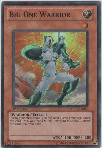 Yu-Gi-Oh! - Big One Warrior (DP10-EN015) - Duelist Pack 10: Yusei Fudo 3 - Unlimited Edition - Super Rare