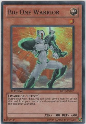 Image of Yu-Gi-Oh! - Big One Warrior (DP10-EN015) - Duelist Pack 10: Yusei Fudo 3 - Unlimited Edition - Super Rare