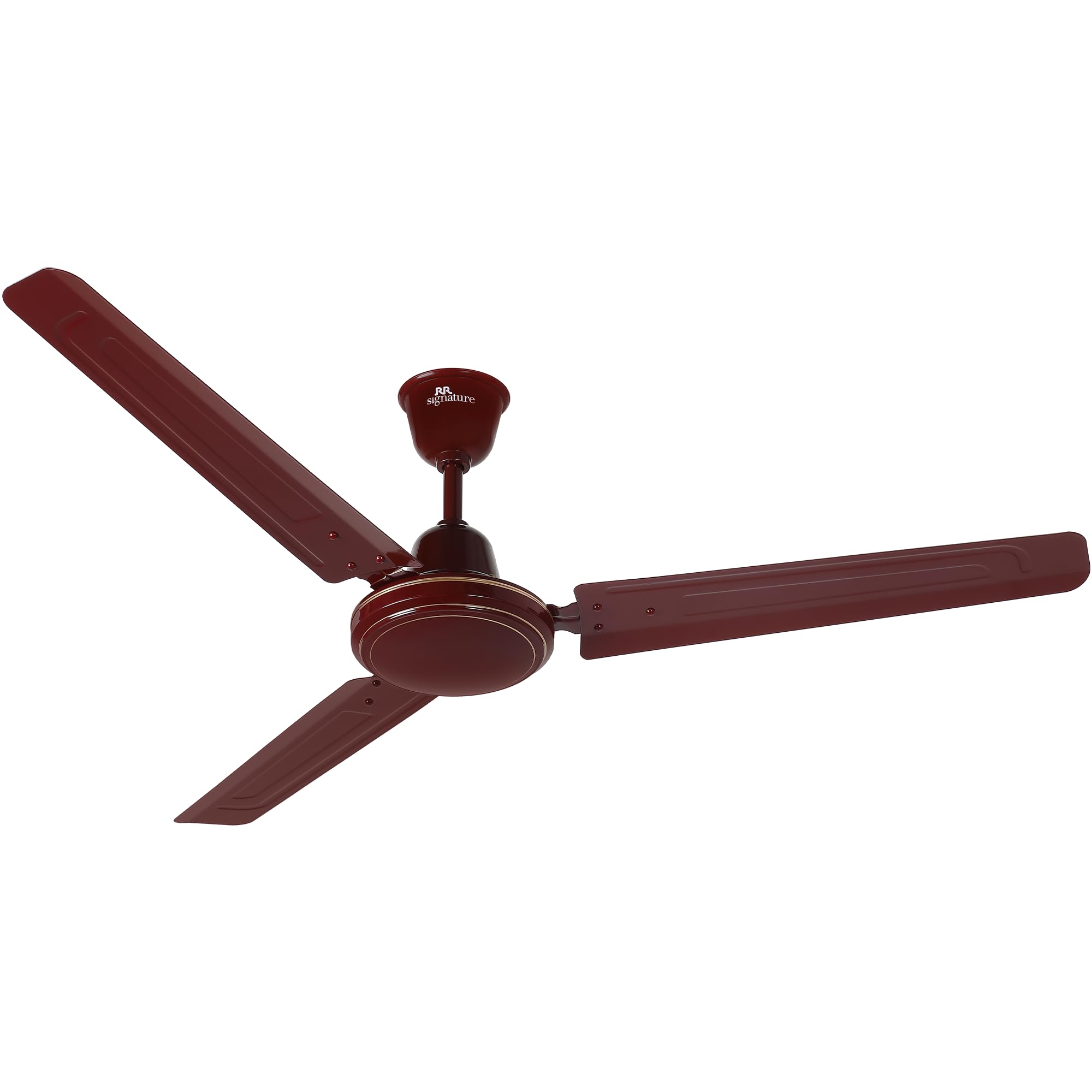 RR Josh Eco Star-rated BEE Certified Energy Efficient 52-Watt High Speed with 2 Year Warranty Energy Saving 1200 mm Ceiling Fan (1 Star | Brown | Pack of 1)-picture-10