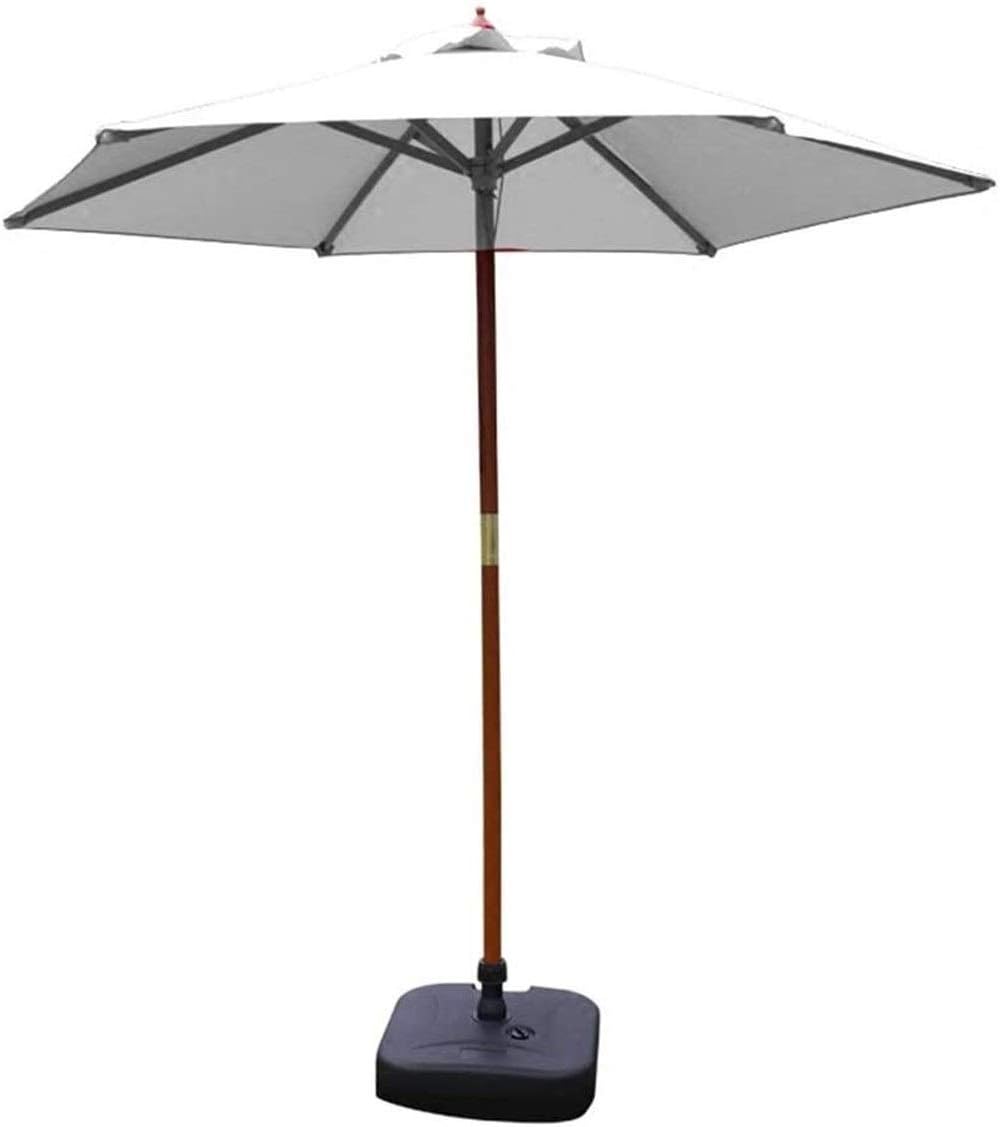LSLYTQ Outdoor Garden Parasols Parasols 7ft Patio Umbrella Outdoor Garden Table Umbrella, Yard Camping Pool Umbrella with Solid Wood Bracket good