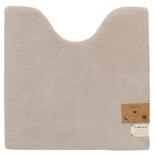 センコー B.B.collection クッショニー 2 トイレマット 約60×60cm ベージュ 厚手 ボリューム ふんわり 50046