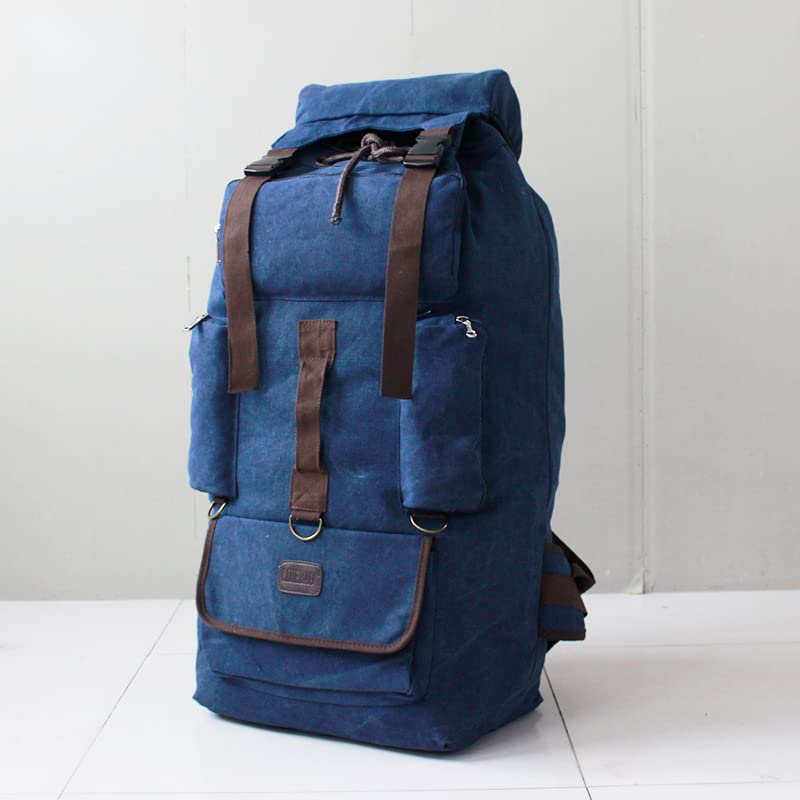 Amazon.co.jp: 110L 大容量バックパック 帆布 超大型ザック 110