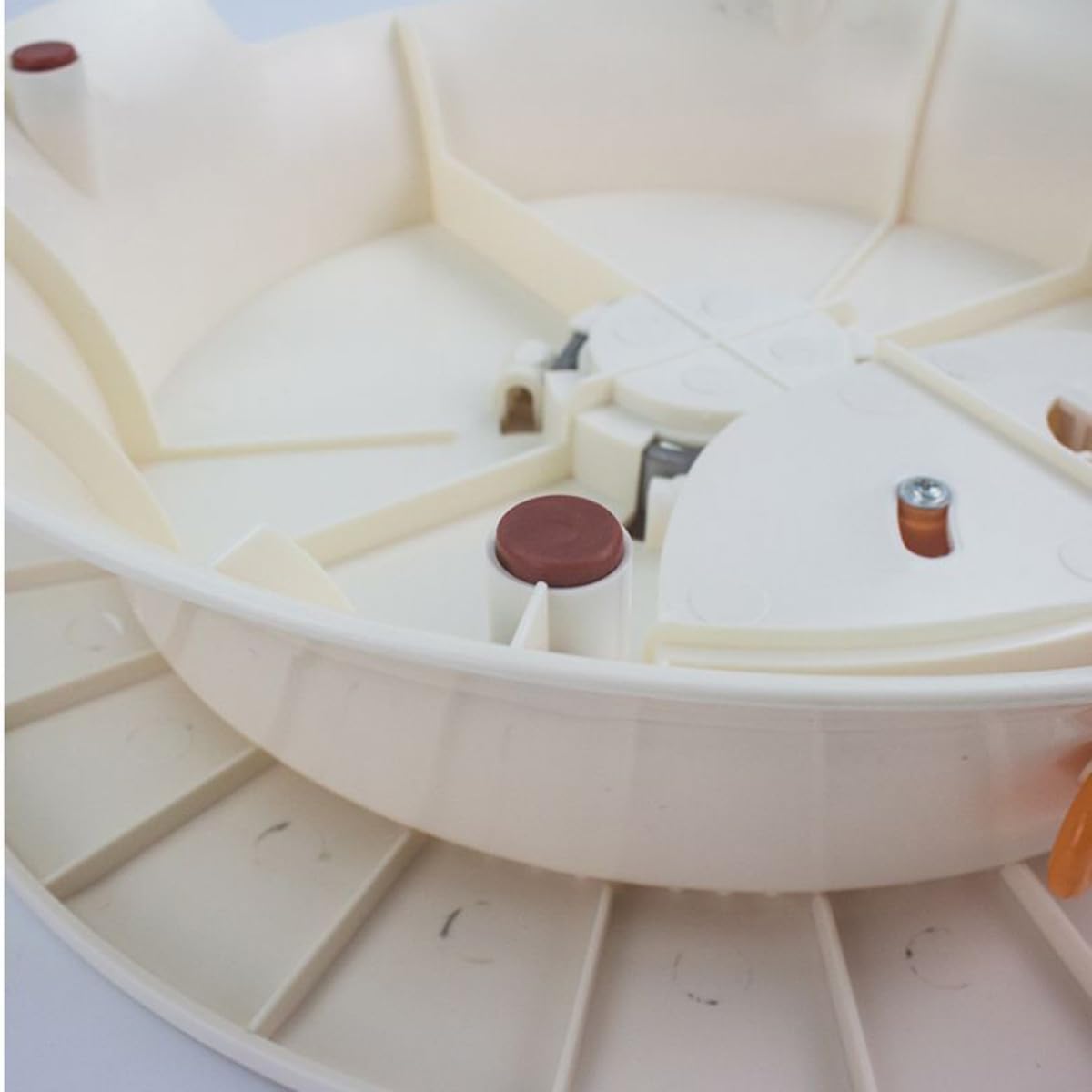 Alzata per Torte in Plastica da 12 Pollici con Supporto Girevole e Base Antiscivolo Piattaforma per Decorazione Dolci da Forno Strumento per Preparazione Torte Domestiche