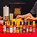 Hot Ones Season 29 - Hot Sauce Challenge - Vareity Pack - Hot Sauce Gift Sets - Unique Small Batch Sampler Gift Set - Made with Natural Ingredients - 5 fl oz Bottles (10-Pack)