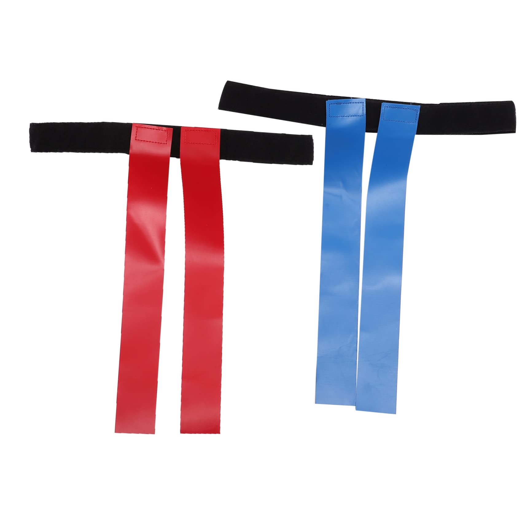 KOMBIUDA 2sets Boy Girl Football Flag Belts of Colored Rugby Waist Flags Sports Supplies for Youth Adults Fits for Games Training Activities