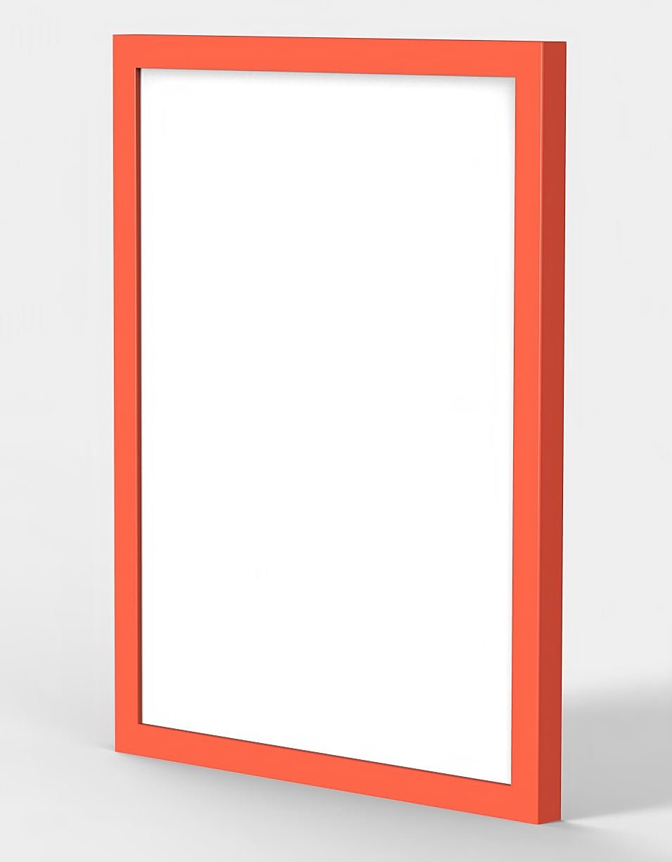 MODERN STYLE FLAT COLOURFUL 100% WOODEN FRAMES PHOTO PICTURE POSTER FRAME RED 91X61CM