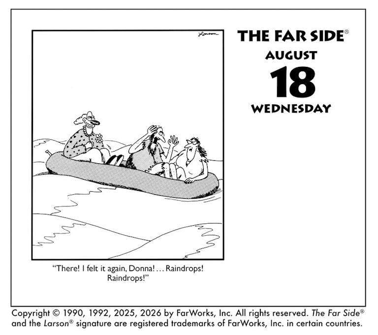 Image of The Far Side 2027 Off-The-Wall Day-to-Day Calendar