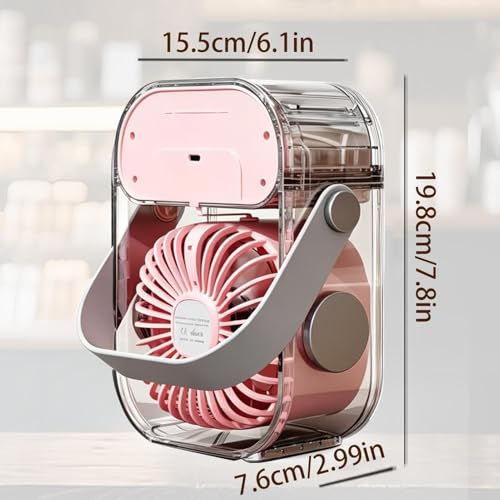 Ventilateur de bureau portable rafraîchisseur de chambre