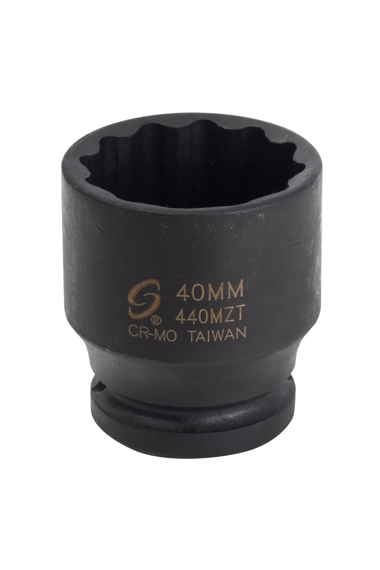 Sunex 440mzt 3/4-Inch Drive 40-Mm 12-Point Thin Wall Impact Socket