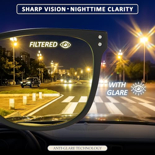 Image of LVIOE Night Vision Driving Glasses for Women Polarized