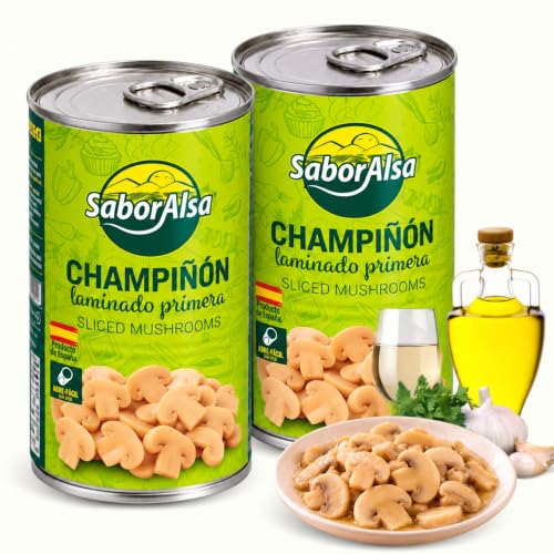 Champiñón Laminado Primera 170 g | 2 Unidades de 170 gr
