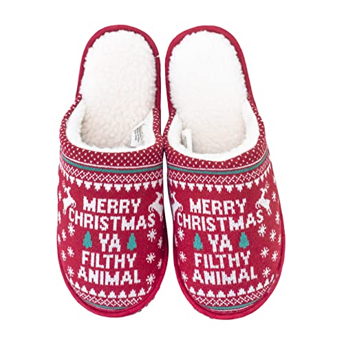 Costume Agent Merry Christmas Ya Animal Xmas Movie Slippers