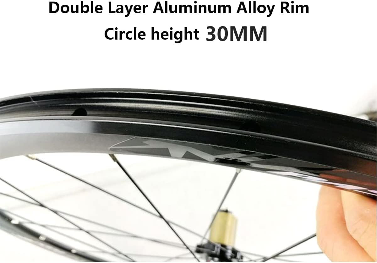 Rower szosowy Felgi aluminiowe ze stopu aluminium 700C 30MM Ultra lekki zestaw kół Obręcz Wyścigi Koło rowerowe Hamulec tarczowy Hamulec tarczowy Szybkie zwalnianie 24H