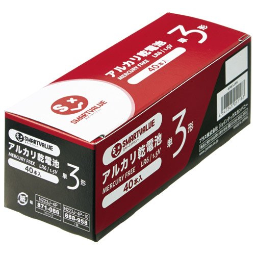 Amazon.co.jp: JTX 888958）アルカリ乾電池2 単3×40本