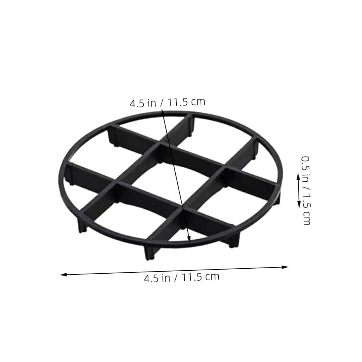 HANABASS Sturdy Anti-Rot Root Tray Plant Pot Feet Riser Flower Pot Rack Stand for Use