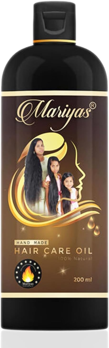 Mariyas Herbal Handmade Natural Hair Care Oil (200ml(6.7 fl oz)) - by pharmacylife