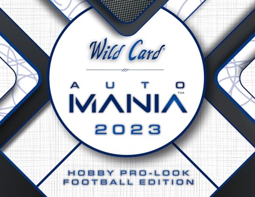 2023 Wild Card Auto Mania Pro-Look Football Edition Box 8 Autographs Per Trading Card Box