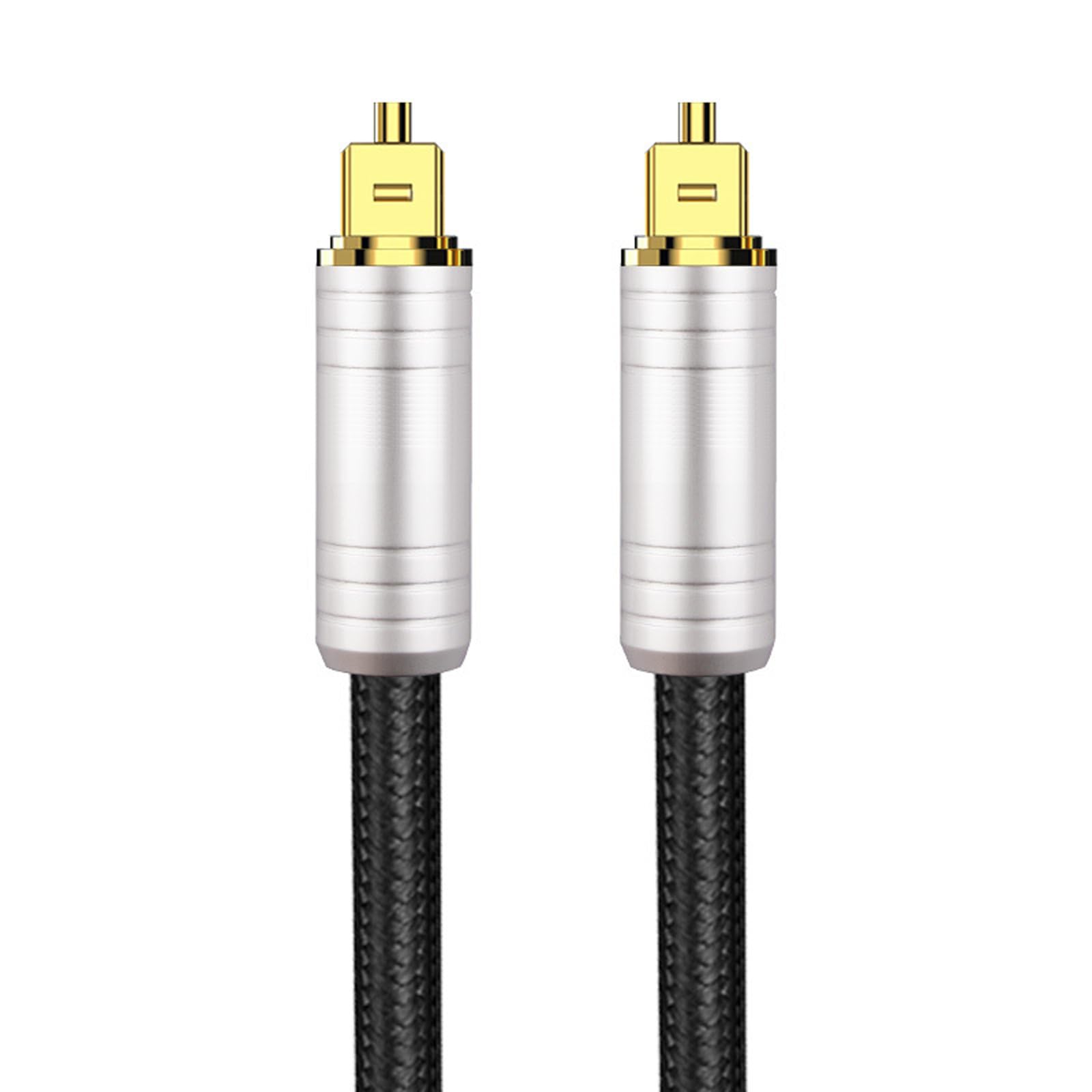 Cavo audio ottico digitale con connettori placcati in oro 24 K per trasmissione del suono ad alta fedeltà al sistema home theater