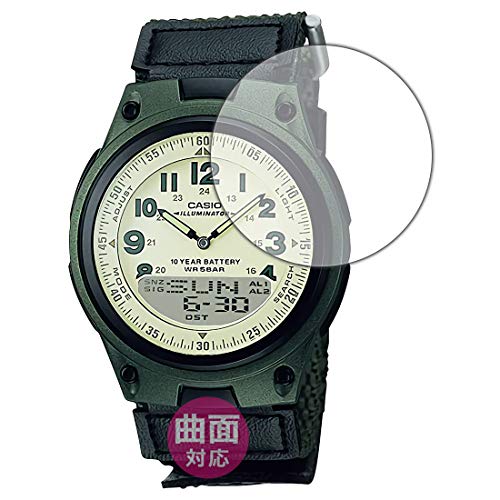 PDA工房 CASIO AW-80Vシリーズ Flexible Shield 保護 フィルム 曲面対応 光沢 日本製